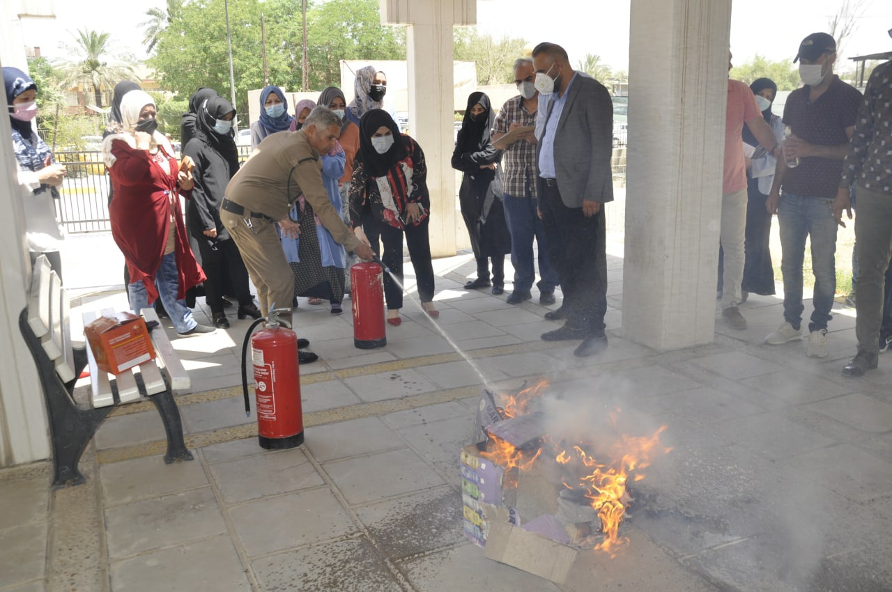Training course for Firefighting