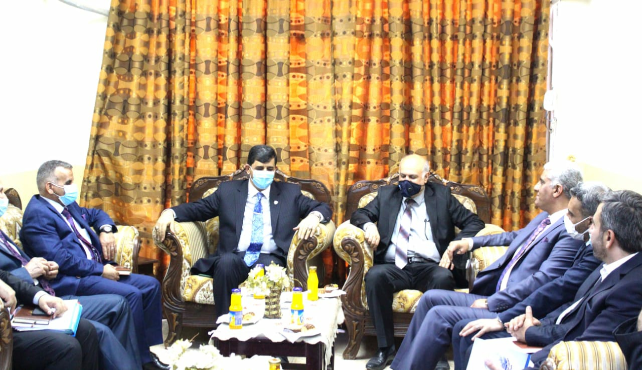 Al-Nahrain Medicine launches a campaign to vaccinate against the Corona virus