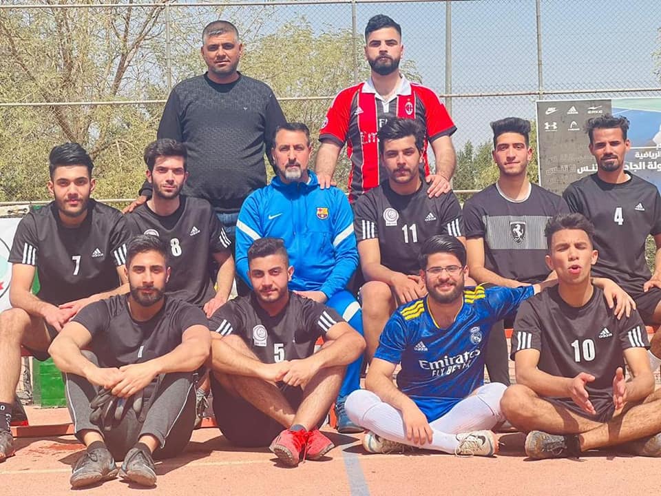 The Student Activities Division at the College of Medicine participates in the Al-Nahrain University Football Championship