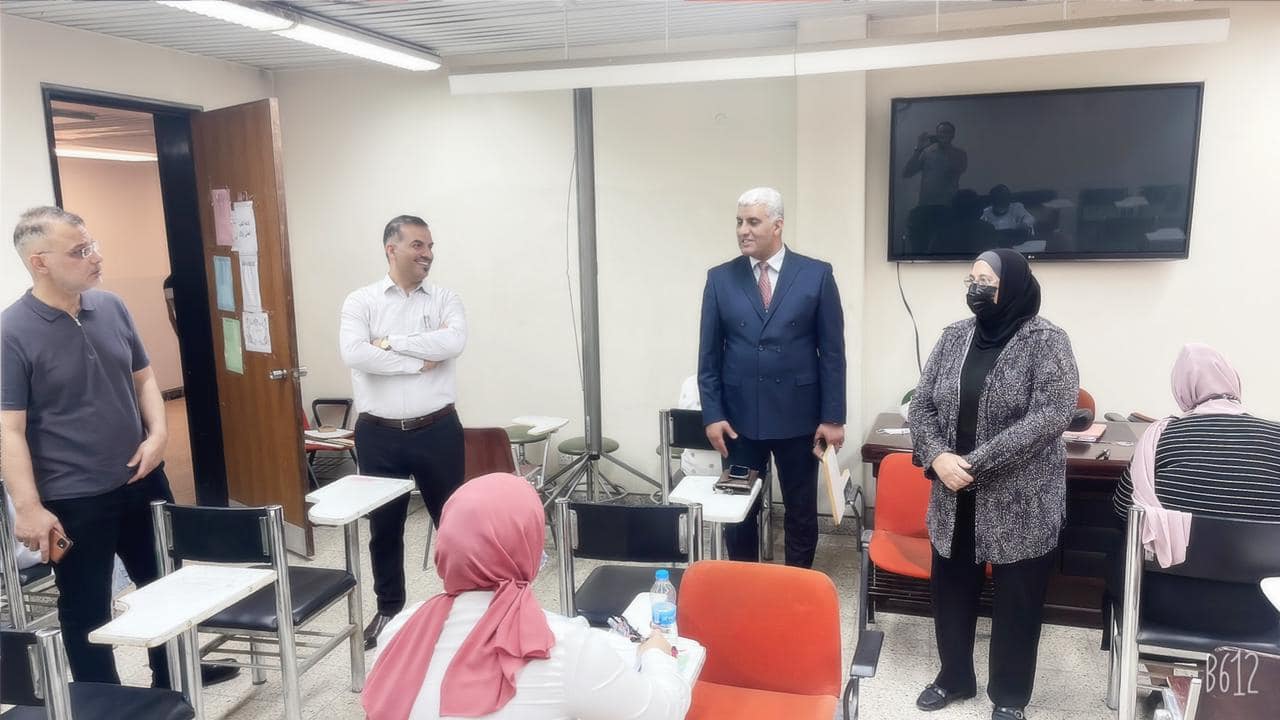 Al-Nahrain Medicine begins taking final exams for its students for the year( 2021-2022 )