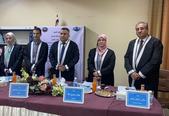 Discussion of a master's thesis for student Hussein Hassan