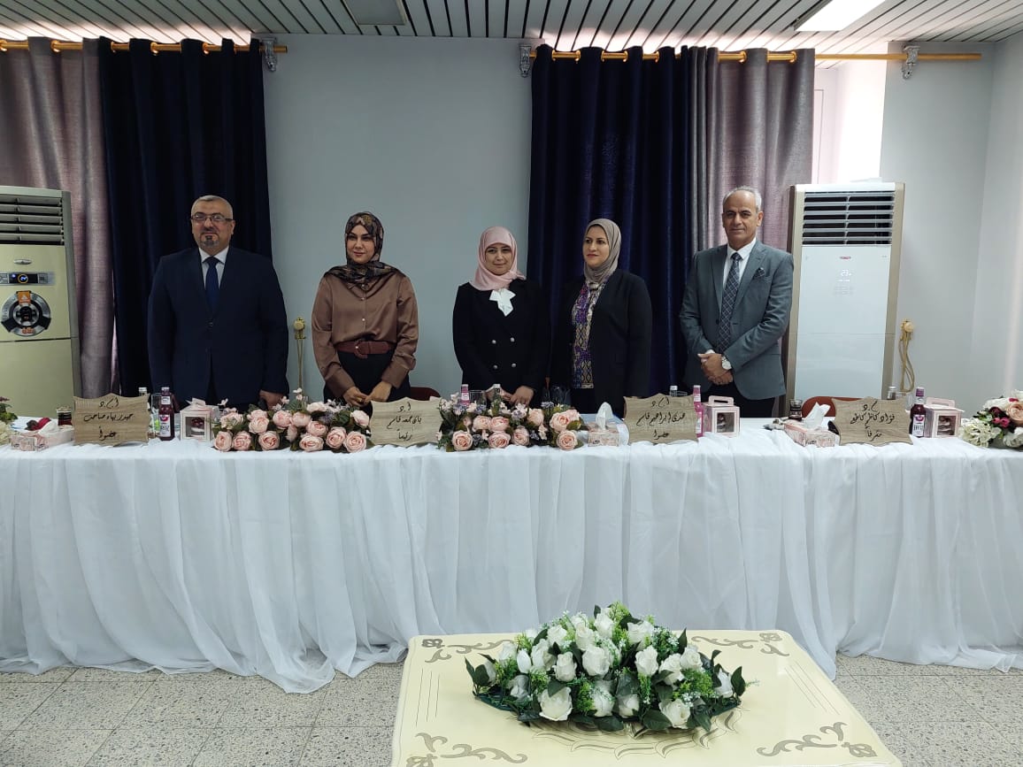 Discussion of a master's thesis for student Abrar Diya Muhammad