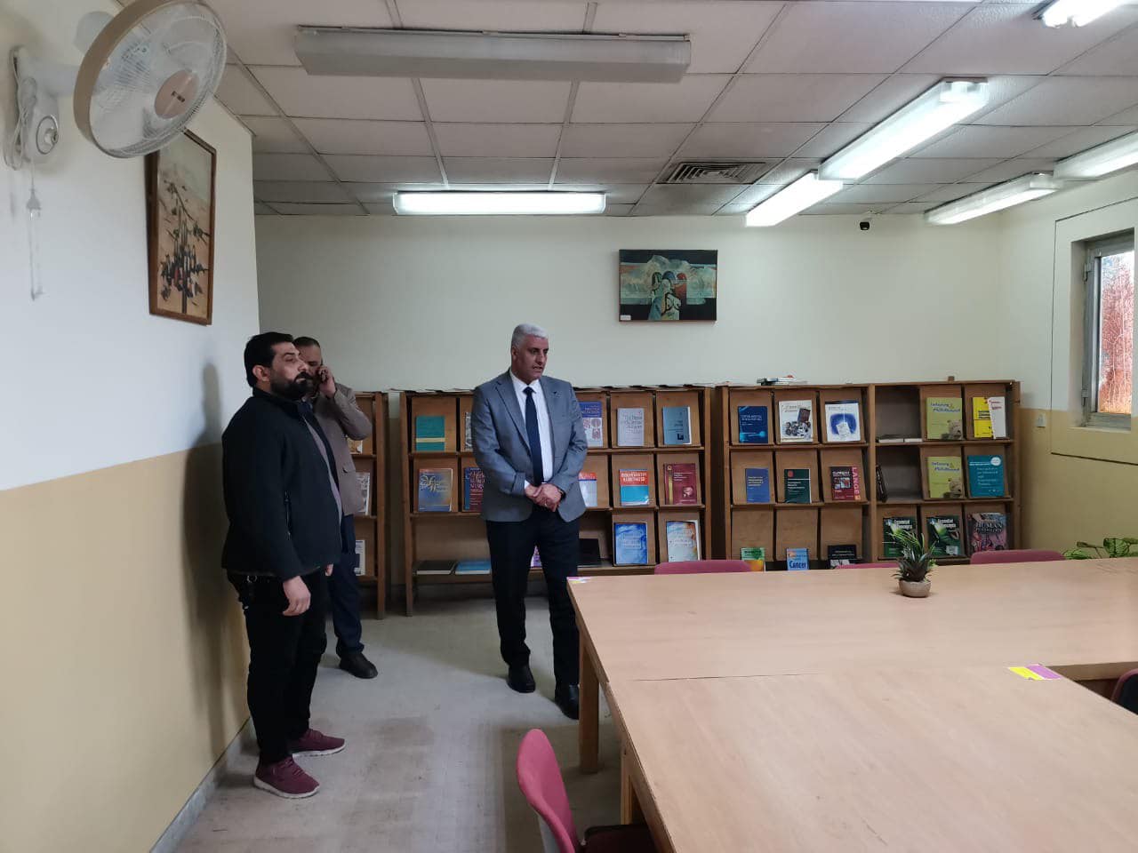 Tour of the Dean of the College of Medicine Al-Nahrain