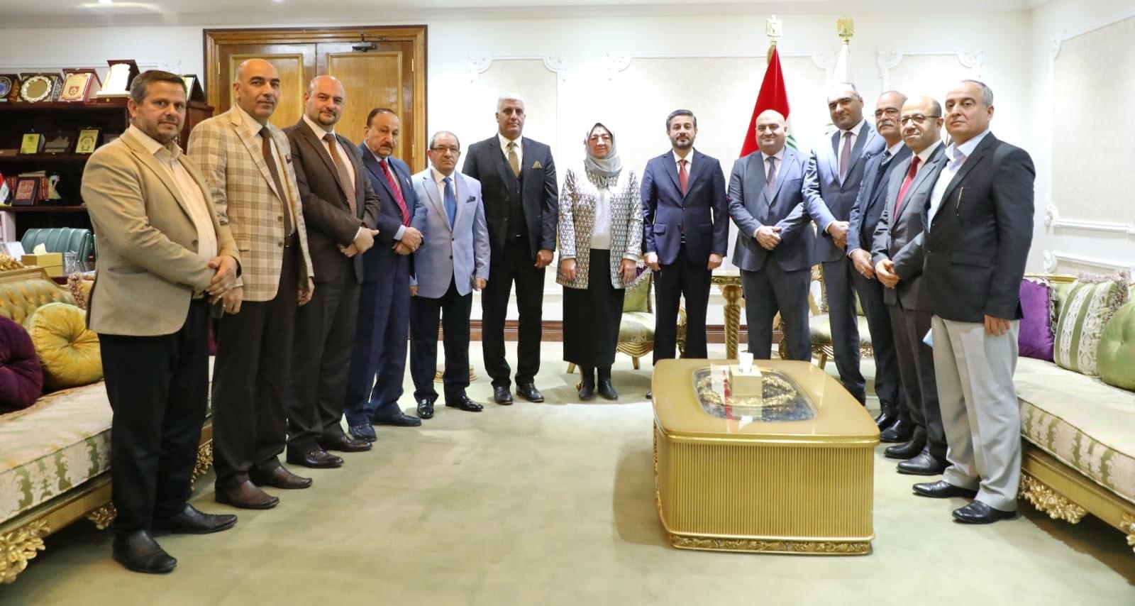 The Minister of Education is discussing with the National Council for Accreditation of Medical Colleges the completion of international accreditation requirements