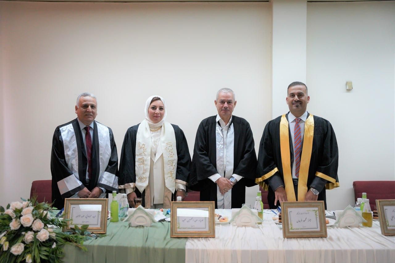 Discussion of the master's student (Amani Ati Majid Muhammad)