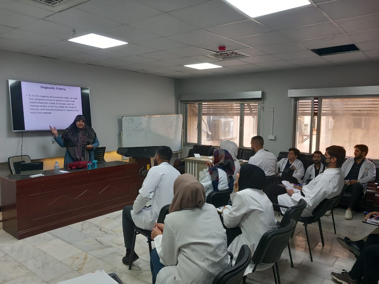 The Obstetrics and Gynecology Branch holds a workshop on (anemia during pregnancy)
