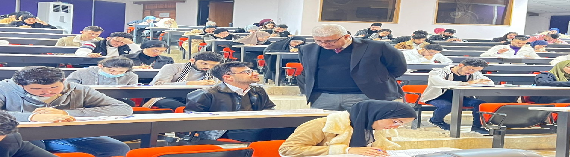 The Dean’s tour to follow up on the final exams for the first course