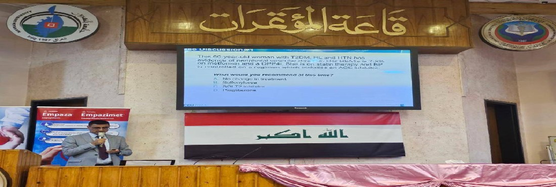 Scientific seminar on adrenal gland and thyroid gland swelling.