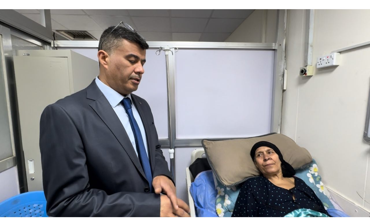 A semi-emergency surgical procedure was performed by Assistant Professor Dr. Bashar Abbas Abdul Hassan.