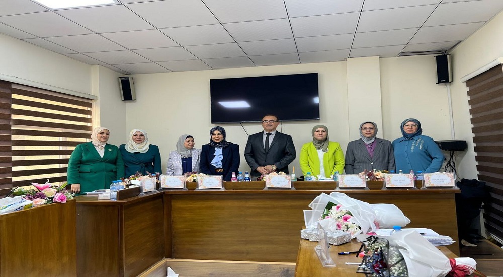 Discussing the PhD thesis of student Mervat Bassem Jassim