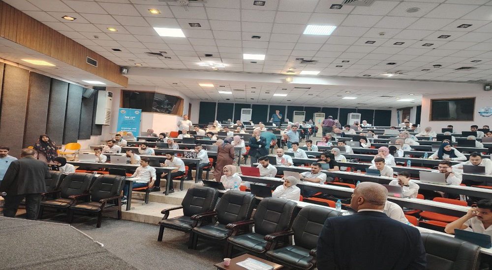 Sixth-year students participated in the comprehensive internal medicine exam on Sunday, May 19, 2024.