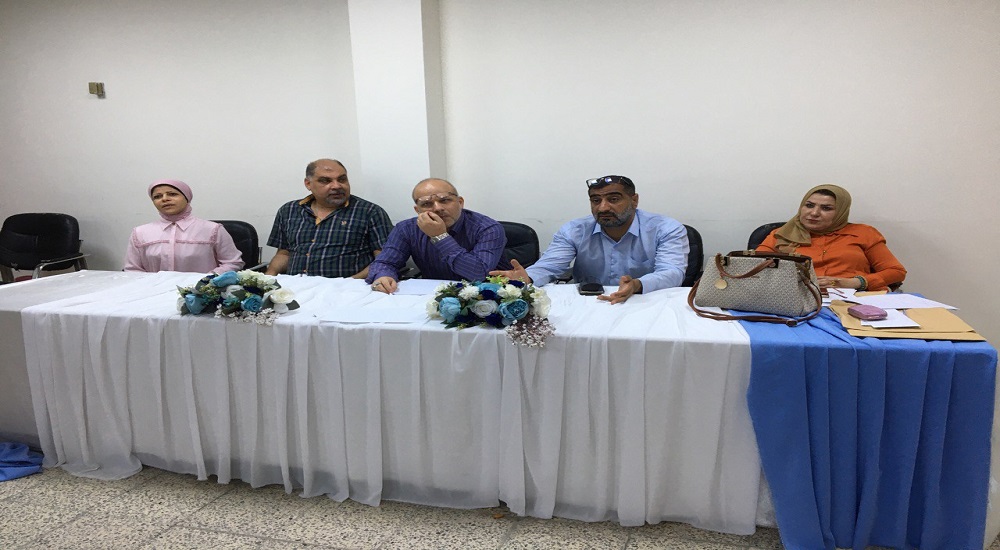 A meeting with a number of students in the Department of Chemistry and Biochemistry was held on Monday, June 10, 2024.