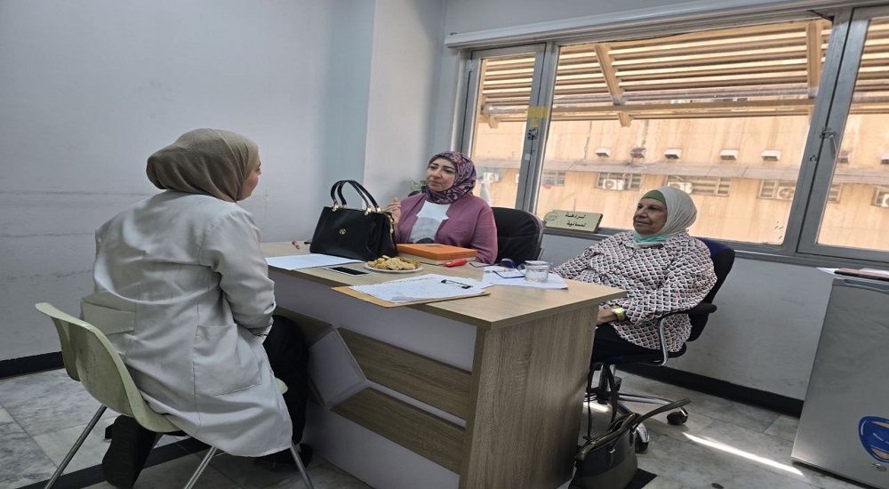 The final clinical examination for sixth-year students at Al-Imamain Al-Kadhimain (AS) Medical City Hospital.