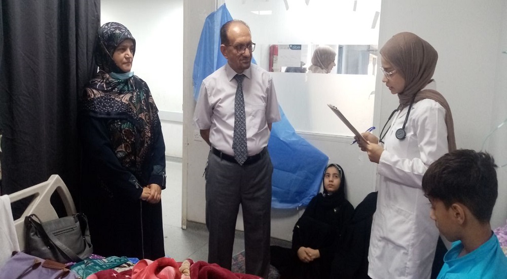 The second week of conducting the final clinical examination for sixth-year students