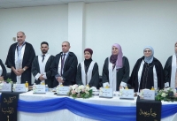 The participation of Professor Dr. Hala Abdul-Qader and Professor Dr. Enas Adnan in the examination of PhD student Hisham Ahmed.