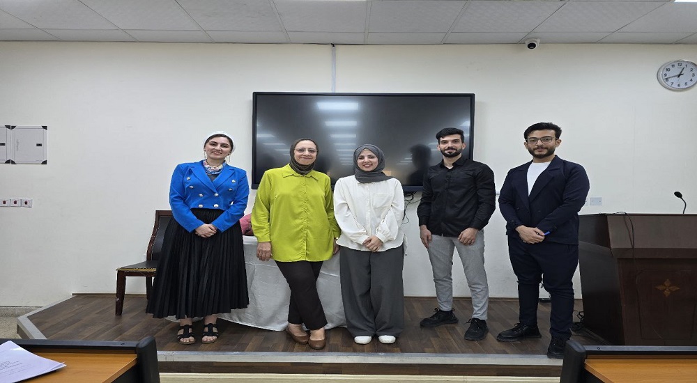 The Department of Obstetrics and Gynecology at Al-Nahrain College of Medicine conducted several seminars that were prepared by the students.