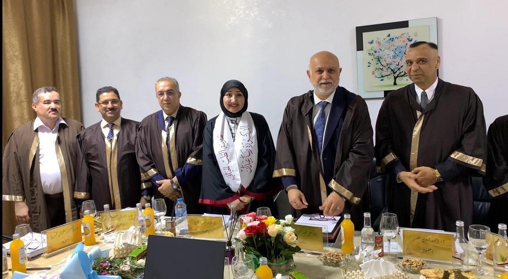 With the presence of the esteemed University President and the participation of Professor Dr. Ihsan Sobhi Neama, the PhD candidate Rana Aidan Abd Alwan defended her dissertation.
