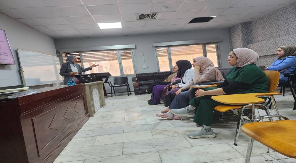 The second lecture, titled "Ovulation Induction," was delivered by Assistant Professor Dr. Inas Thamer.