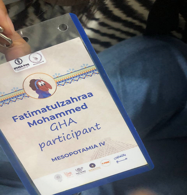 Student Fatima Al-Zahraa Muhammad Hashim obtains membership in the Royal College of Physicians of Britain