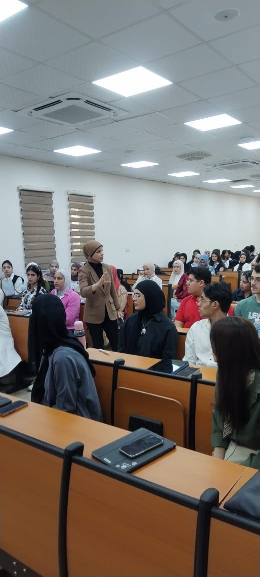 An introductory lecture on accreditation and the importance of obtaining it was given to second-year students.