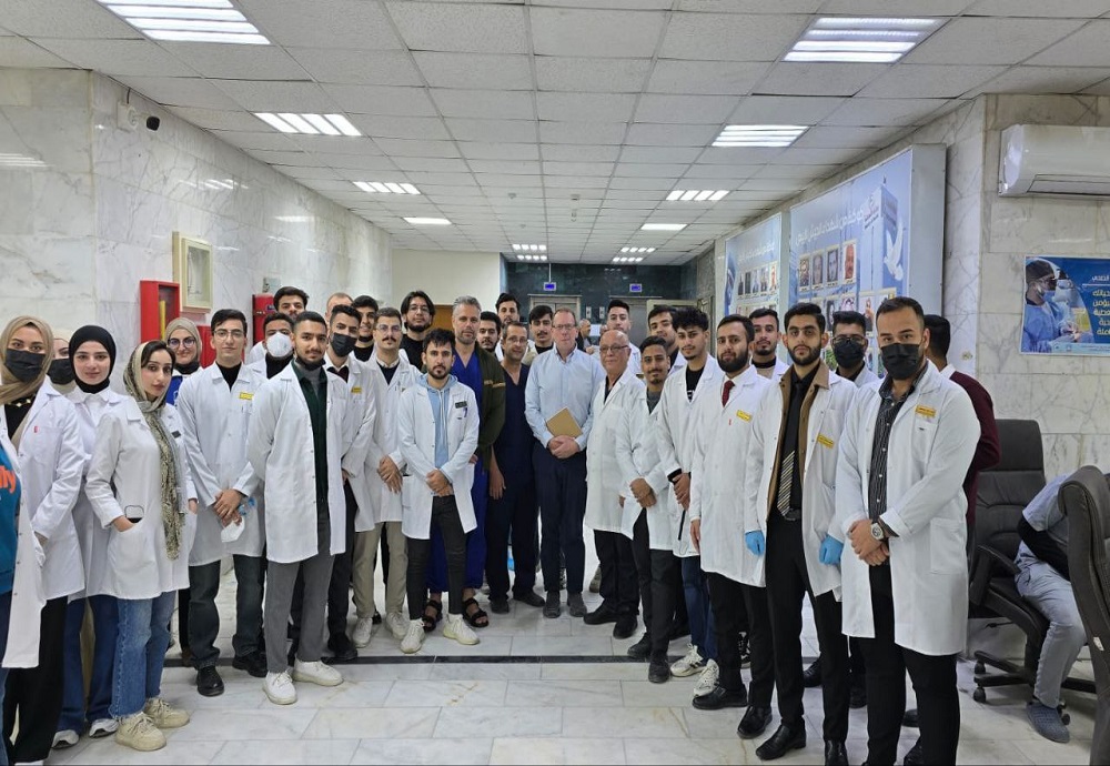 The practical training curriculum in forensic medicine, under the supervision of visiting professor Dr. Michael Bolanen.