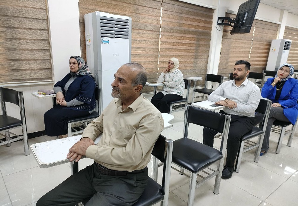 Organizing a training course titled: 