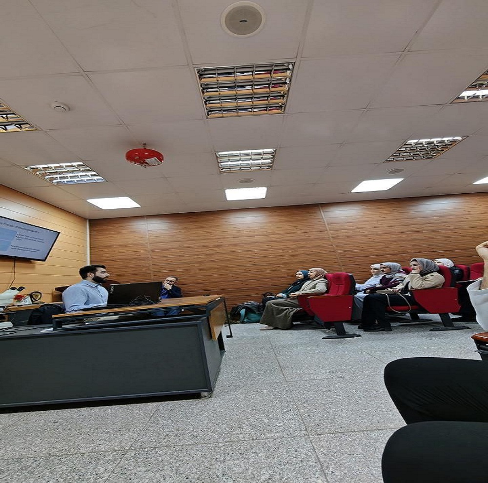 The specialized medical team from various European countries and specialties at Al-Imamain Al-Kadhimain Medical City, in cooperation with the College of Medicine at Al-Nahrain University.