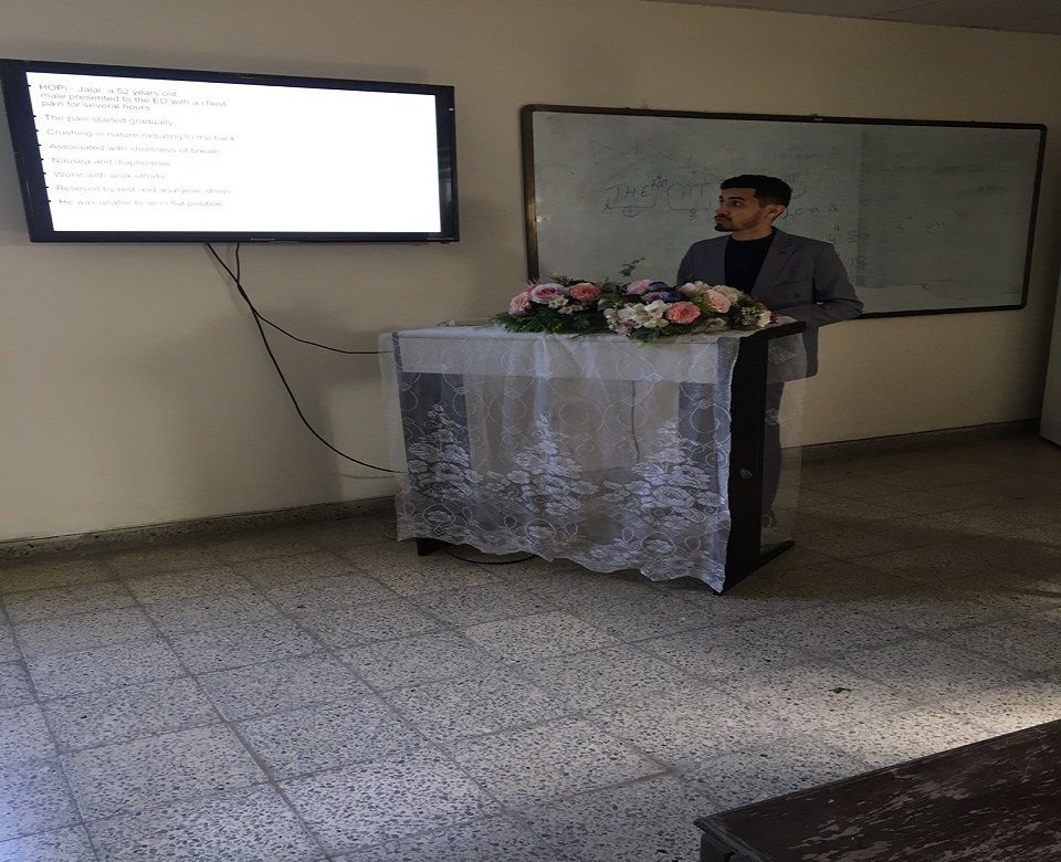 Delivering lectures, training, and supervising Iraqi Board students at the Iraqi Council for Medical Specialties / Clinical Chemistry.