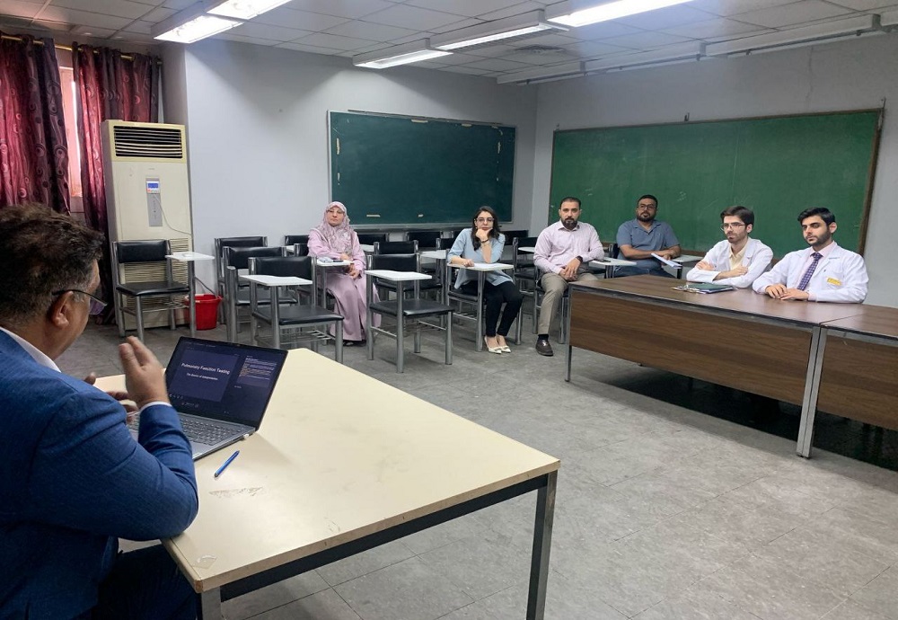 Al-Nahrain College of Medicine Organizes a Scientific Workshop on Lung Function Testing for Workers in Industrial Sectors