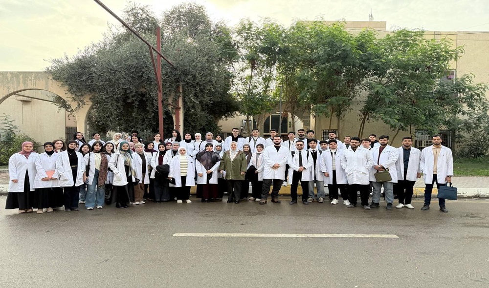 **College of Medicine at Al-Nahrain University Organizes a Scientific Visit for First-Year Students to Al-Imamain Al-Kadhimain (A.S.) Medical City Hospital**